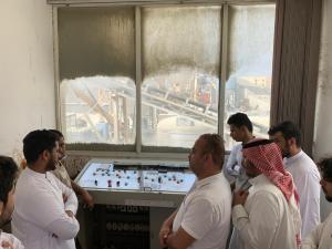 Students of the College of Engineering Visit Al-Martan Concrete Factory